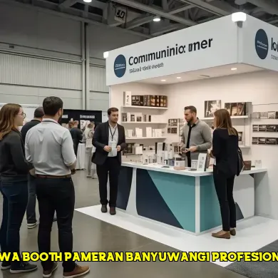 sewa booth pameran banyuwangi profesional